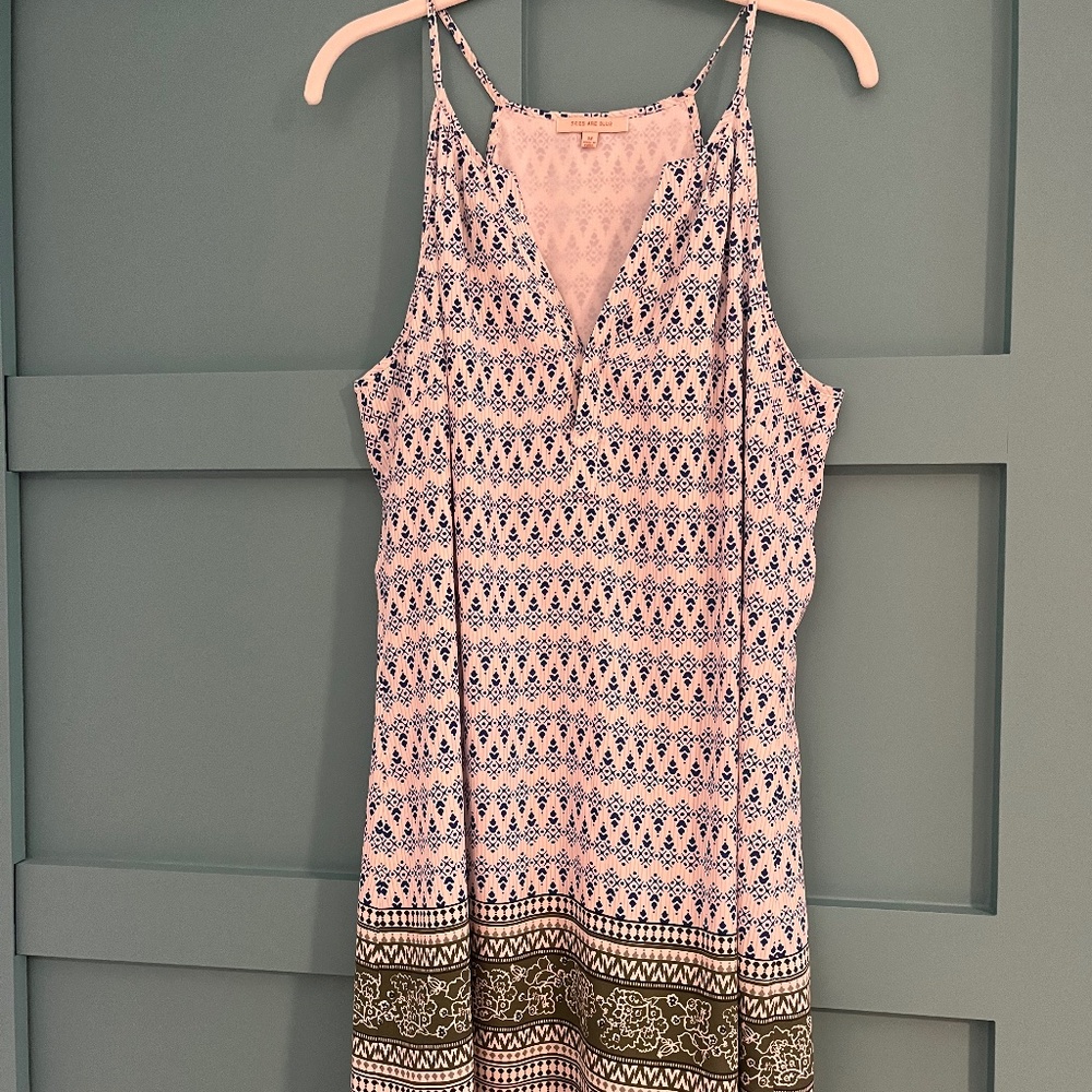 Skies Are Blue Dress